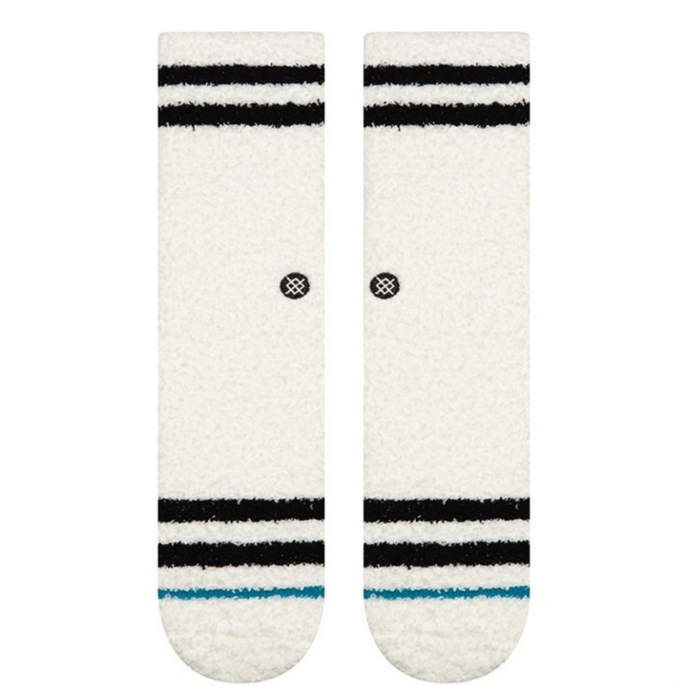 NWT Women's Stance Classic Crew White and Black Striped Socks - Picture 4 of 9